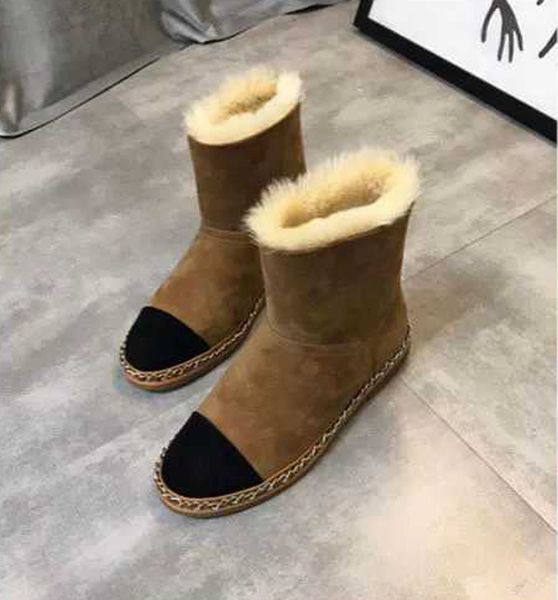 winter fashion designer boot fashion suede leather cashmere chain snowy warm boots rubber slip-proof beach lazy martin banquet shopping boot, Black
winter fashion designer boot fashion suede leather cashmere chain snowy warm boots rubber slip-proof beach lazy martin banquet shopping boot, Black