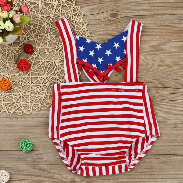 new summer independence day toddler girls rompers baby fourth of july american flag pattern jumpsuit infant boutique kids clothing, White
new summer independence day toddler girls rompers baby fourth of july american flag pattern jumpsuit infant boutique kids clothing, White