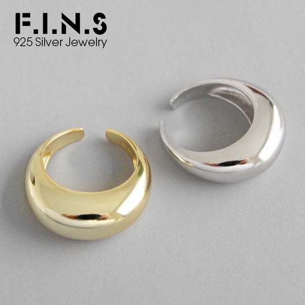 f.i.n.s 925 silver big rings for women arc-shaped female finger ring personality sterling silver open engagement ring 2019, Golden;silver
f.i.n.s 925 silver big rings for women arc-shaped female finger ring personality sterling silver open engagement ring 2019, Golden;silver
