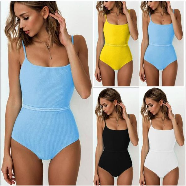 women's swimsuit, european and american pure color special cloth waistband one-piece bikini
women's swimsuit, european and american pure color special cloth waistband one-piece bikini