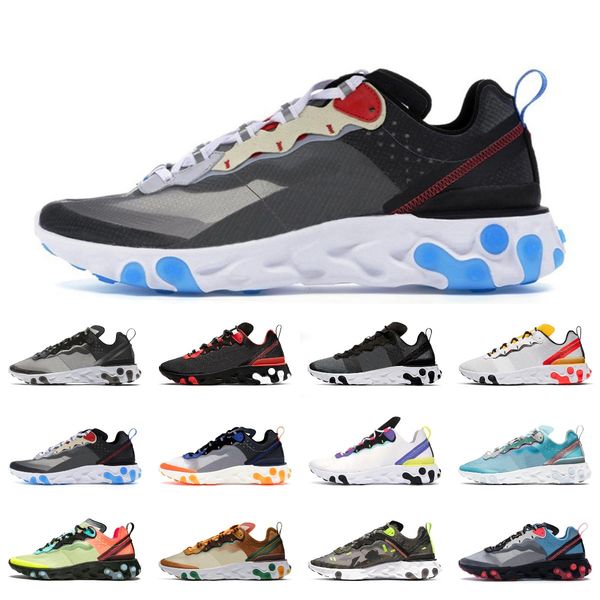 2020 react element 87 55 running shoes for men women light bone triple black bred hyper pink mens trainers sports sneakers #230044 
2020 react element 87 55 running shoes for men women light bone triple black bred hyper pink mens trainers sports sneakers #230044