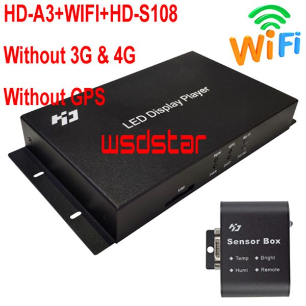 huidu hd-a3+wifi+hd-s108 usb port full color async led controller led display player box 1024*512 pixel 3pcs/lot
huidu hd-a3+wifi+hd-s108 usb port full color async led controller led display player box 1024*512 pixel 3pcs/lot