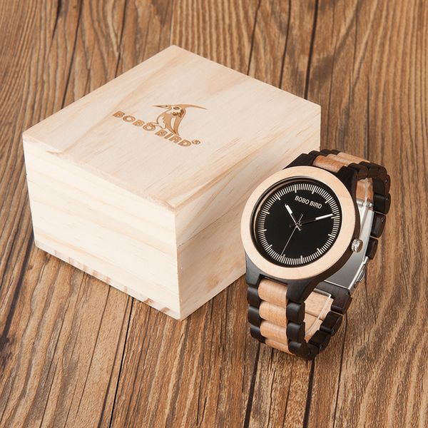 bobo bird mens watches wooden wristwatches with wood gifts box relogio masculino b-o02, Slivery;brown
bobo bird mens watches wooden wristwatches with wood gifts box relogio masculino b-o02, Slivery;brown
