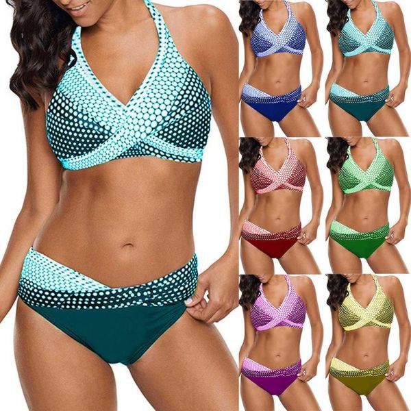 bikini women's swimming suit polka dot bikinis set mayo push-up padded bra swimwear beach swimsuit bikini 2020 biquini 4az
bikini women's swimming suit polka dot bikinis set mayo push-up padded bra swimwear beach swimsuit bikini 2020 biquini 4az
