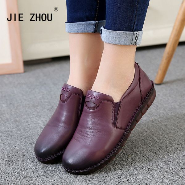 genuine leather shoes woman soft comfortable casual shoes for women flats big size 35-42 ladies loafers hand-sewing women, Black
genuine leather shoes woman soft comfortable casual shoes for women flats big size 35-42 ladies loafers hand-sewing women, Black