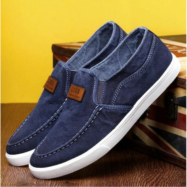 2018 summer outdoor solid footwear vulcanize shoes comfortable men's flats canvas shoes men denim cloth casual mm-55, Black
2018 summer outdoor solid footwear vulcanize shoes comfortable men's flats canvas shoes men denim cloth casual mm-55, Black