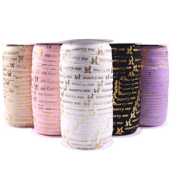 5/8" gold foil merry me foe fold over elastic for wedding valentin accessory, Slivery;white
5/8" gold foil merry me foe fold over elastic for wedding valentin accessory, Slivery;white