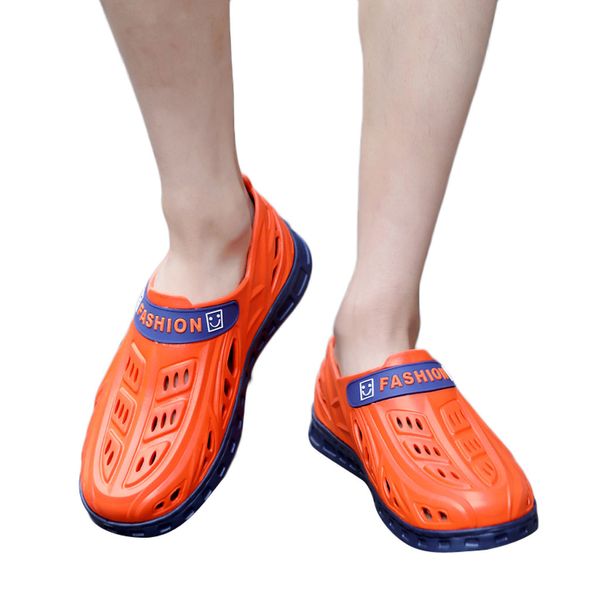 sagace 2019 summer men's flats beach flip flops sea breathable hole shoes slippers women slippers flat summer chanclas, Black
sagace 2019 summer men's flats beach flip flops sea breathable hole shoes slippers women slippers flat summer chanclas, Black