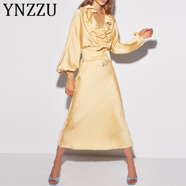 ynzzu v neck yellow satin blouse women 2020 spring elegant lantern sleeve shirt ruffles high waist slim ladies blouse at452, White
ynzzu v neck yellow satin blouse women 2020 spring elegant lantern sleeve shirt ruffles high waist slim ladies blouse at452, White