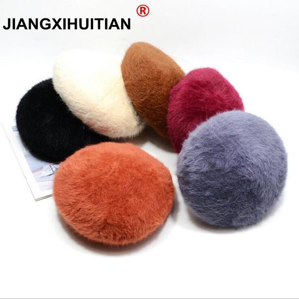 jiangxihuitian women plush mink cashmere beret ladies hand knitting hats winter warm knitting cap ing, Blue;gray
jiangxihuitian women plush mink cashmere beret ladies hand knitting hats winter warm knitting cap ing, Blue;gray