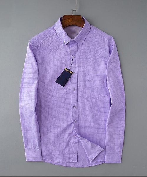 brand 2020 new european men's fashion trend small plaid casual shirt slim fit business cotton shirt long sleeve square collar shirt, White;black
brand 2020 new european men's fashion trend small plaid casual shirt slim fit business cotton shirt long sleeve square collar shirt, White;black
