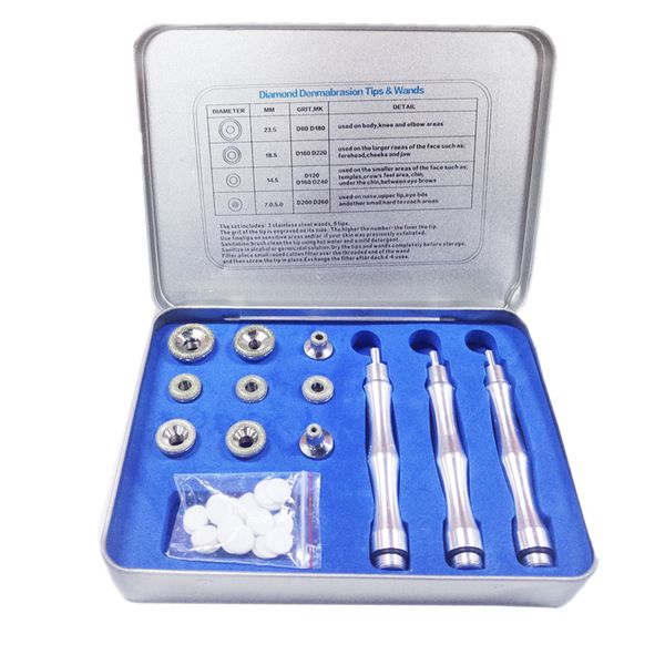 face skin care cleaning tools diamond microdermabrasion dermabrasion 3 wands 9 tips
face skin care cleaning tools diamond microdermabrasion dermabrasion 3 wands 9 tips