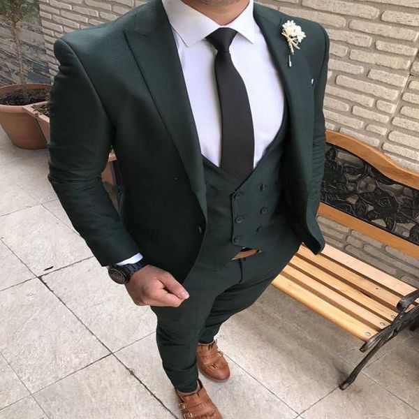 green suit men wedding suits custom made groom prom tuxedos 3 piece latest design coat pants vest set slim fit, White;black
green suit men wedding suits custom made groom prom tuxedos 3 piece latest design coat pants vest set slim fit, White;black