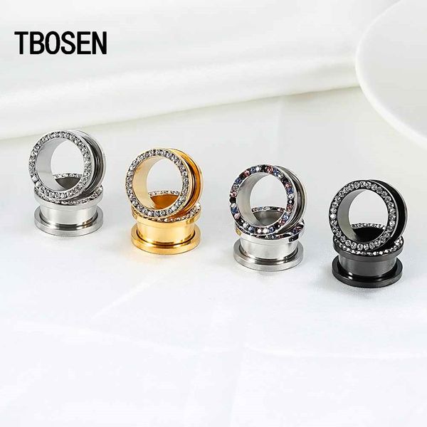 tbosen simple style stainless steel ear gauges plugs tunnel expander screw earrings body piercing jewelry fashiin pairs, Slivery;golden
tbosen simple style stainless steel ear gauges plugs tunnel expander screw earrings body piercing jewelry fashiin pairs, Slivery;golden