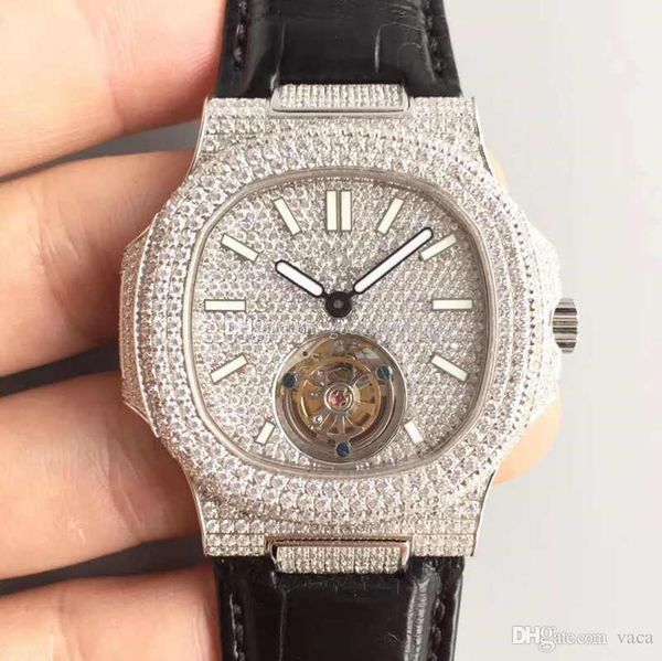 r8 presents a luxury men's mechanical watch. equipped with a crocodile leather strap. 18k white gold schroeverer drill. sapphire mirror, Slivery;brown
r8 presents a luxury men's mechanical watch. equipped with a crocodile leather strap. 18k white gold schroeverer drill. sapphire mirror, Slivery;brown