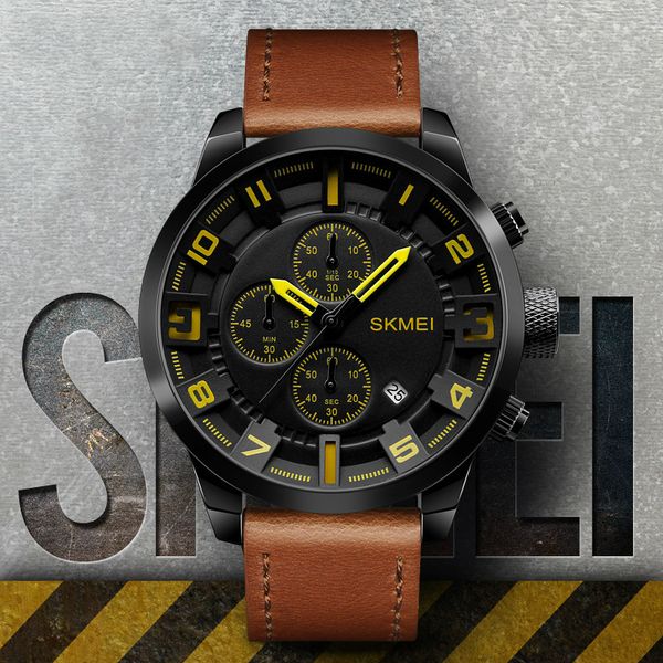 skmei men's quartz watch casual business watch simple fashion outdoor leather belt analog portable men's gift, Slivery;brown
skmei men's quartz watch casual business watch simple fashion outdoor leather belt analog portable men's gift, Slivery;brown