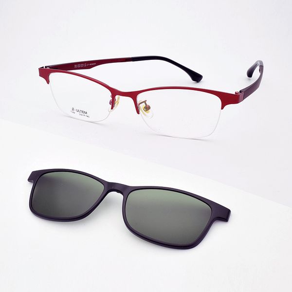 luxury-glasses frame female myopia wine red glasses frame pink with magnet polarized mirror sunglasses purple, Silver
luxury-glasses frame female myopia wine red glasses frame pink with magnet polarized mirror sunglasses purple, Silver