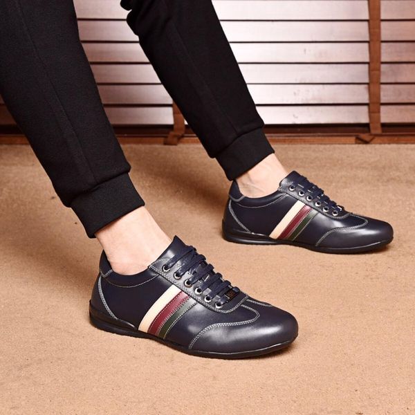 new style high-end luxury casual sports business shoes fashion design brand platform lace-up men's shoes leather striped upper
new style high-end luxury casual sports business shoes fashion design brand platform lace-up men's shoes leather striped upper