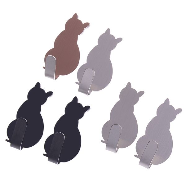 2pcs/lot cat tail shaped decorative holder clothes storage rack tool kitchen wall door metal hook key hanger
2pcs/lot cat tail shaped decorative holder clothes storage rack tool kitchen wall door metal hook key hanger