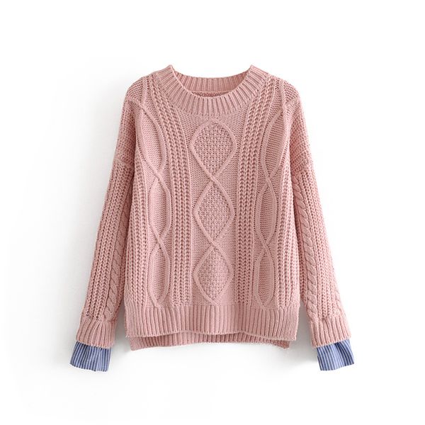 2019 winter women's sweater female knitted pullover with shirt sleeve o-neck knitted winter autumn for ladies, White;black
2019 winter women's sweater female knitted pullover with shirt sleeve o-neck knitted winter autumn for ladies, White;black