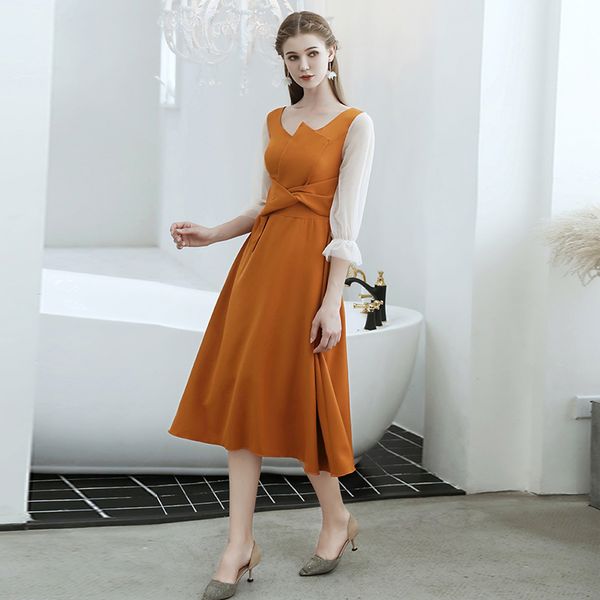 summer fashion elegant 3/4 sleeve u-neck a-line simple plus size women party cocktail dresses, White;black
summer fashion elegant 3/4 sleeve u-neck a-line simple plus size women party cocktail dresses, White;black