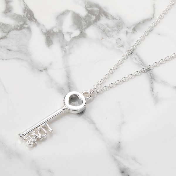 5pcs love is the key pendant charm necklace door key unlocking house key jewelry necklace gift for friends, Silver
5pcs love is the key pendant charm necklace door key unlocking house key jewelry necklace gift for friends, Silver