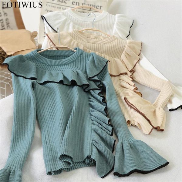 ruffle sweater winter spring knitted pullover women sweaters and pullovers 2020 fashion jumper pull femme, White;black
ruffle sweater winter spring knitted pullover women sweaters and pullovers 2020 fashion jumper pull femme, White;black