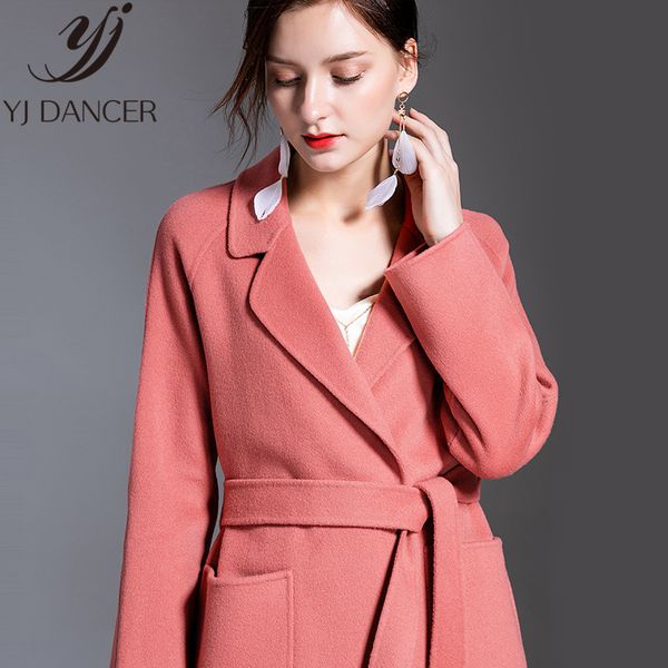 2019 autumn and winter coat women new wool overcoat female slim long section woolen coat high-end elegance female zzz020, Black
2019 autumn and winter coat women new wool overcoat female slim long section woolen coat high-end elegance female zzz020, Black