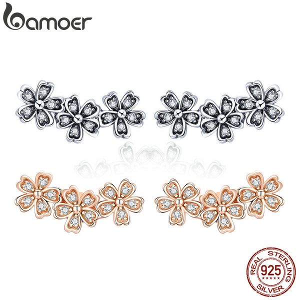 bamoer 925 sterling silver daisy flower clear cz stud earrings for women sterling silver jewelry valentine's day gift sce419, Golden;silver
bamoer 925 sterling silver daisy flower clear cz stud earrings for women sterling silver jewelry valentine's day gift sce419, Golden;silver