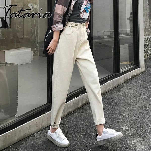 tataria high waisted boyfriend jeans for women vintage harem jeans women loose casual denim pants denim wide leg pants, Blue
tataria high waisted boyfriend jeans for women vintage harem jeans women loose casual denim pants denim wide leg pants, Blue