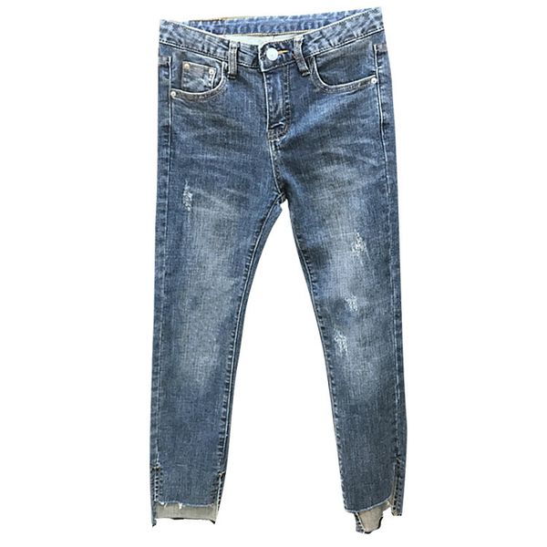 women's jeans elastic force high waist nine part leg pants girls skinny loose high waist stretch ankle length slim jeans, Blue
women's jeans elastic force high waist nine part leg pants girls skinny loose high waist stretch ankle length slim jeans, Blue