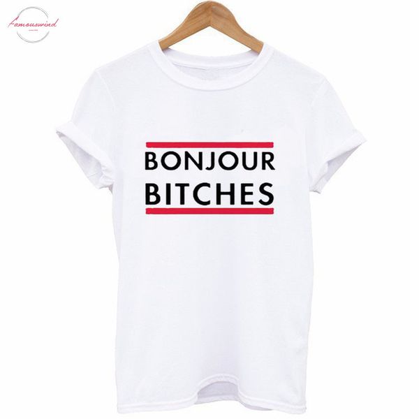 bonjour bitches letter print t shirt women short sleeve o neck loose tshirt 2019 summer women tee shirt camisetas mujer, White
bonjour bitches letter print t shirt women short sleeve o neck loose tshirt 2019 summer women tee shirt camisetas mujer, White