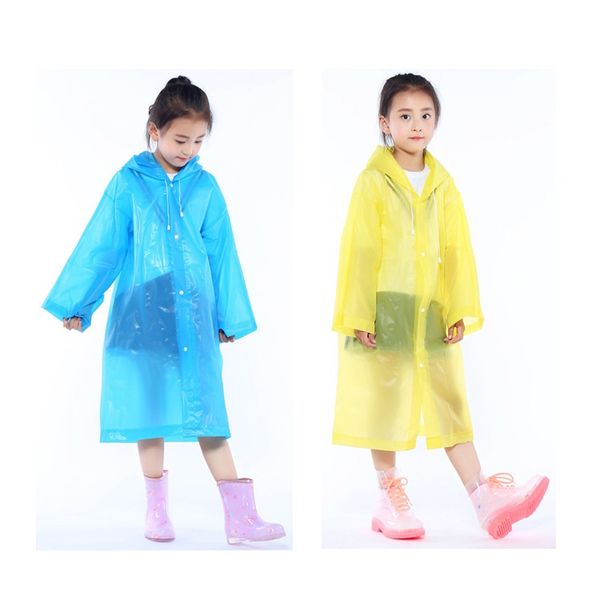 50pcs kids hooded transparent eva raincoats rain coat poncho cover long girl boy rainwear 5 colors w7613, Red;brown
50pcs kids hooded transparent eva raincoats rain coat poncho cover long girl boy rainwear 5 colors w7613, Red;brown