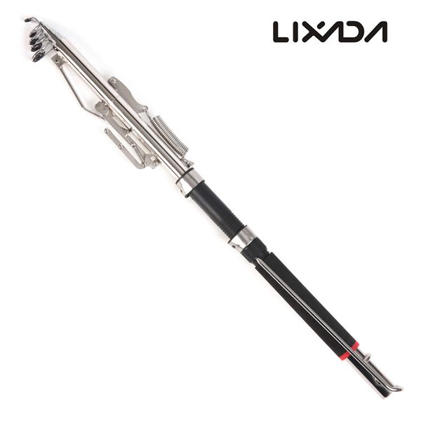 lixada adjustable 2.1/2.4/2.7m fishing rod automatic rod sea shore river lake fishing with stainless ends filed
lixada adjustable 2.1/2.4/2.7m fishing rod automatic rod sea shore river lake fishing with stainless ends filed