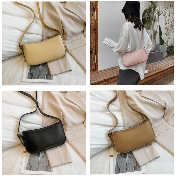 french armpit women 2020 all-match shoulder shoulder bag texture women's diagonal small bag, White
french armpit women 2020 all-match shoulder shoulder bag texture women's diagonal small bag, White
