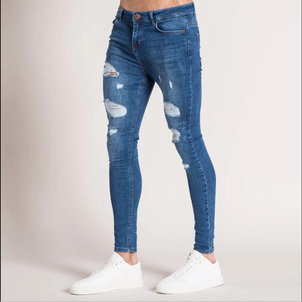 jeans men washing men's wear tight-fit knee with holes ozhouzhan 2018 spring and summer thin men's, Blue
jeans men washing men's wear tight-fit knee with holes ozhouzhan 2018 spring and summer thin men's, Blue