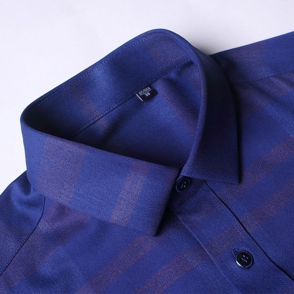 new stylish men's stretch long sleeve dress shirt easy-care soft thin lightweight work social smart casual printed/plaid shirt, White;black
new stylish men's stretch long sleeve dress shirt easy-care soft thin lightweight work social smart casual printed/plaid shirt, White;black