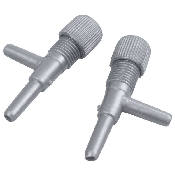 aquarium fish oxygen air line tubing flow control valve 20 pcs gray