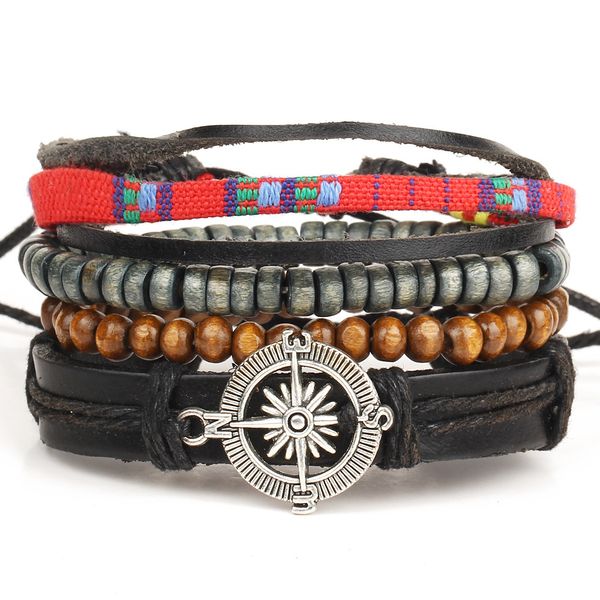 men leather bracelets set bohemian wood beads multilayer chain bracelets & bangles for women boho jewelry fashion gifts, Golden;silver
men leather bracelets set bohemian wood beads multilayer chain bracelets & bangles for women boho jewelry fashion gifts, Golden;silver