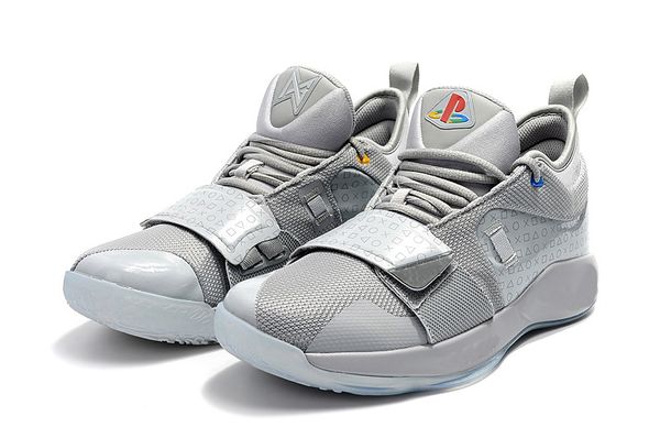 

PG 2,5 Wolf Gray игровые приставки обувь для продажи с коробкой новый Пол Джордж баскетбольные ботинки Бесплатная доставка BQ8388