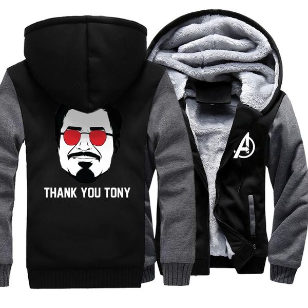 winter mens hoodie fleece zip thick jacket the coat letter print thank you tony warm male sweatshirt plus size pullover, Black
winter mens hoodie fleece zip thick jacket the coat letter print thank you tony warm male sweatshirt plus size pullover, Black