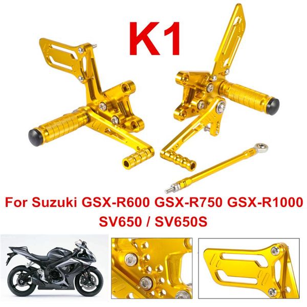 cnc motorcycle footrest footpegs foot peg pedal rearset red design for sv650 sv650s gsxr600 gsxr750 gsx-r1000 k1 d40
cnc motorcycle footrest footpegs foot peg pedal rearset red design for sv650 sv650s gsxr600 gsxr750 gsx-r1000 k1 d40