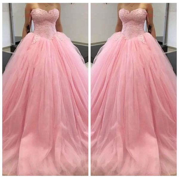 2019 sweetheart lace appliques a-line wedding dresses pink long lace up back bridal gowns customized vestidos de mariee plus size, White
2019 sweetheart lace appliques a-line wedding dresses pink long lace up back bridal gowns customized vestidos de mariee plus size, White