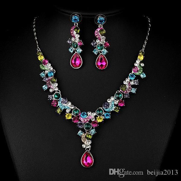 fashion new 2018 pretty statement jewelry sets rhinestone 18k gold plated collar necklace earring fashion jewelry xt-3619, Silver
fashion new 2018 pretty statement jewelry sets rhinestone 18k gold plated collar necklace earring fashion jewelry xt-3619, Silver