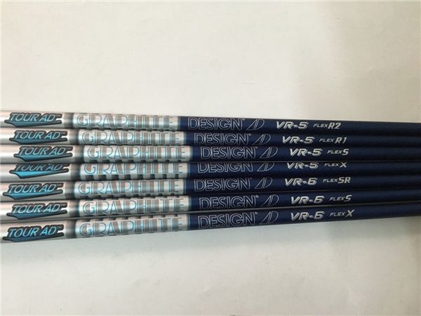 

5pcs tour ad vr-5/tour ad vr-6 graphite shaft 0.335 tip size r1/s/r2/sr/x flex for golf woods