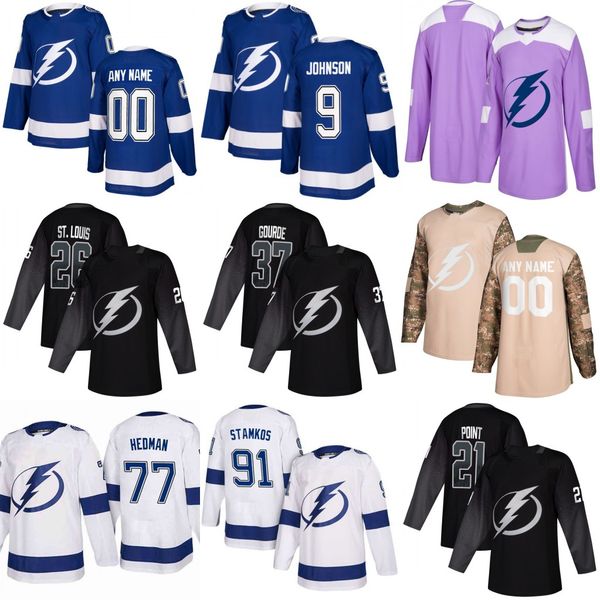 Yonth Tampa Bay Lightning 91 Steven Stamkos 21 Brayden Point 13 Cedric Paquette 10 J.T. Miller 77 Victor Hedman Hockey Jerseys S-XL
Yonth Tampa Bay Lightning 91 Steven Stamkos 21 Brayden Point 13 Cedric Paquette 10 J.T. Miller 77 Victor Hedman Hockey Jerseys S-XL