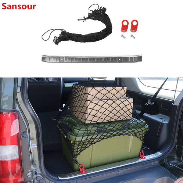 sansour abs car interior trunk lock hook cargo luggage net trunk interior guard plate for jimny 2007-2016 car styling
sansour abs car interior trunk lock hook cargo luggage net trunk interior guard plate for jimny 2007-2016 car styling