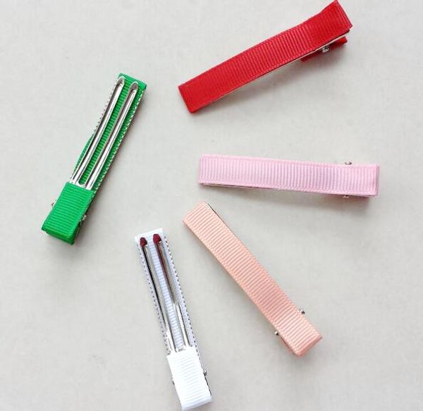 girl 6cm double prong alligator clips diy partially lined grosgrain ribbon covered hairpin hair bow flower dress accessories 50pcs fj3202, Slivery;white
girl 6cm double prong alligator clips diy partially lined grosgrain ribbon covered hairpin hair bow flower dress accessories 50pcs fj3202, Slivery;white