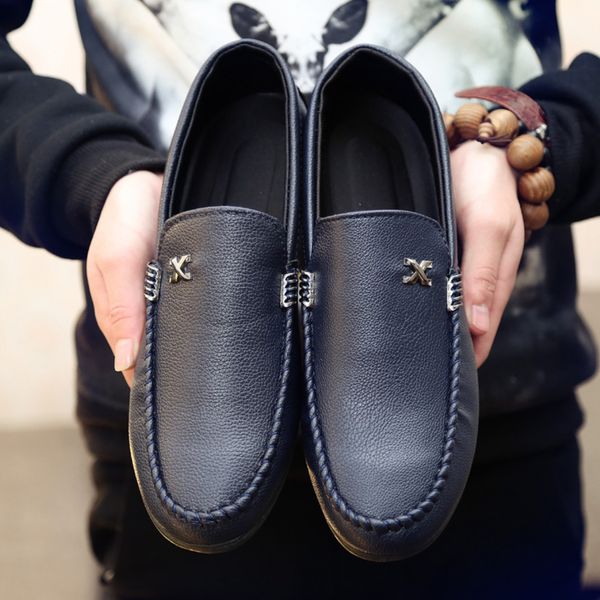 men loafers lazy quality shoes slip-on shoes casual autumn driving spring peas pu high breathable flats hdaui, Black
men loafers lazy quality shoes slip-on shoes casual autumn driving spring peas pu high breathable flats hdaui, Black