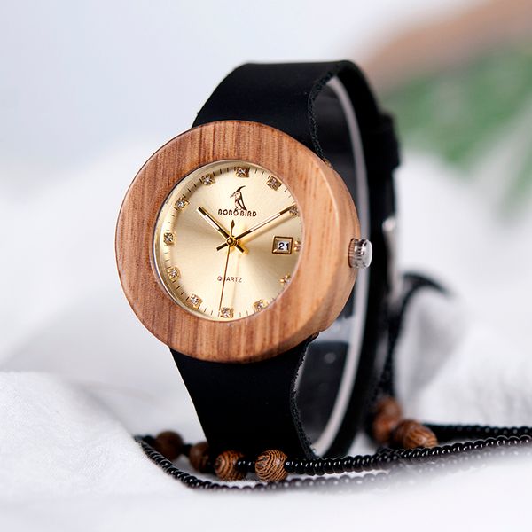 luxury bobo bird complete calendar watch women zebra wood wristwatch genuine leather band wooden watches relogio feminino c-b30 ly191213, Slivery;brown
luxury bobo bird complete calendar watch women zebra wood wristwatch genuine leather band wooden watches relogio feminino c-b30 ly191213, Slivery;brown